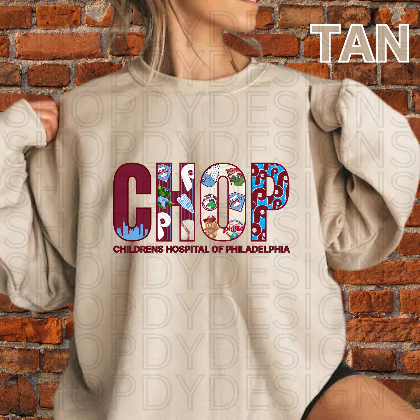 CHOP “Dugout” Shirt - Unique Retro Phillies Inspired T-Shirt/Crewneck/Hoodie