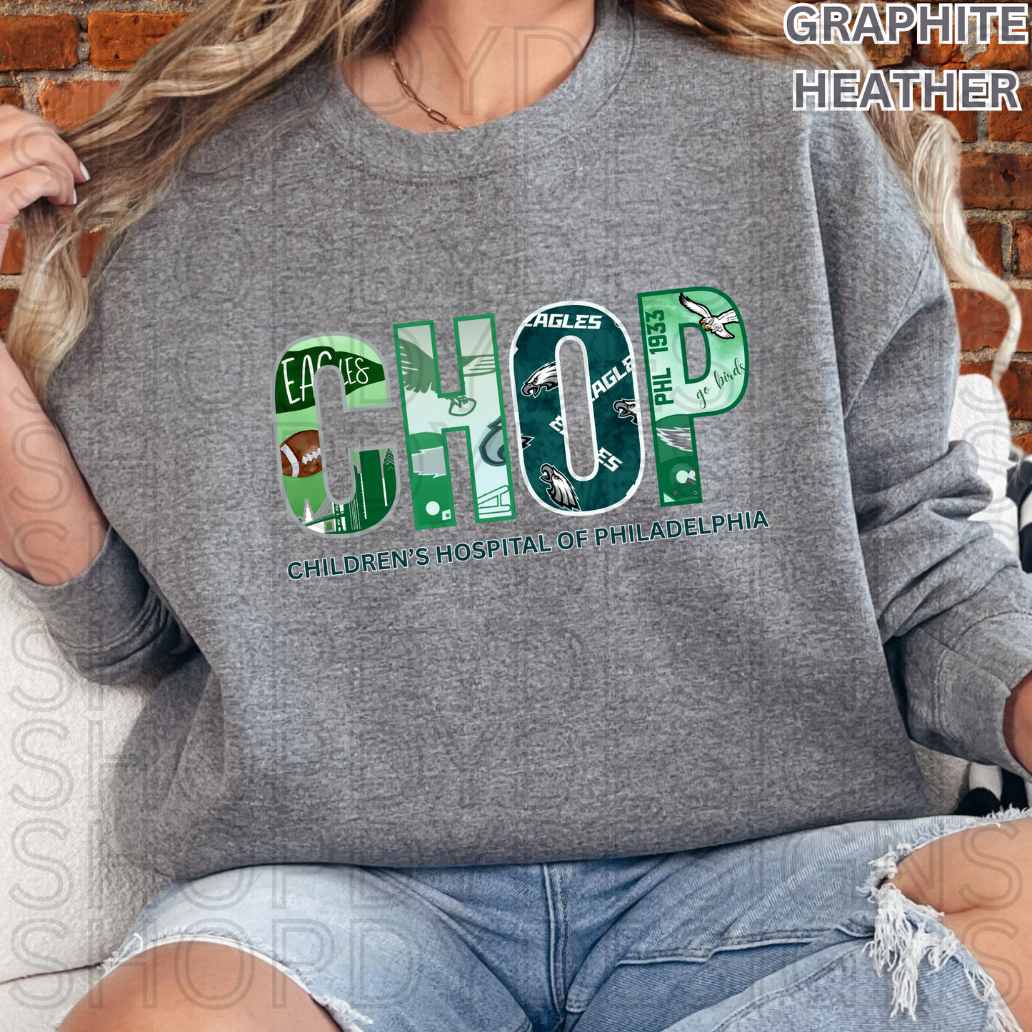 CHOP “First Down” Birds Football Inspired T-Shirt/Crewneck/Hoodie