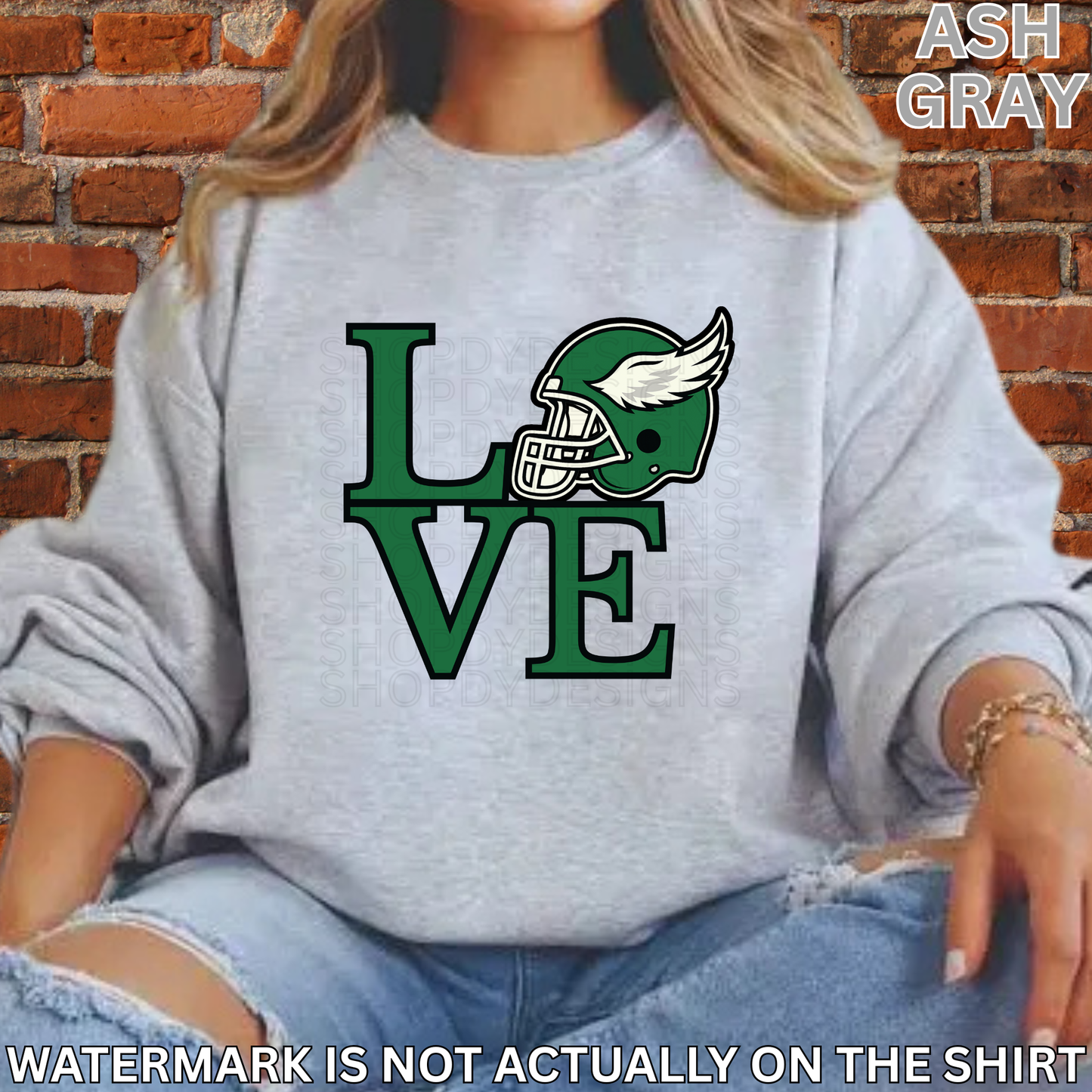Birds Football Helmet Love Park Shirt | Philly Football Fan T-Shirt, Crewneck Sweatshirt, Hoodie