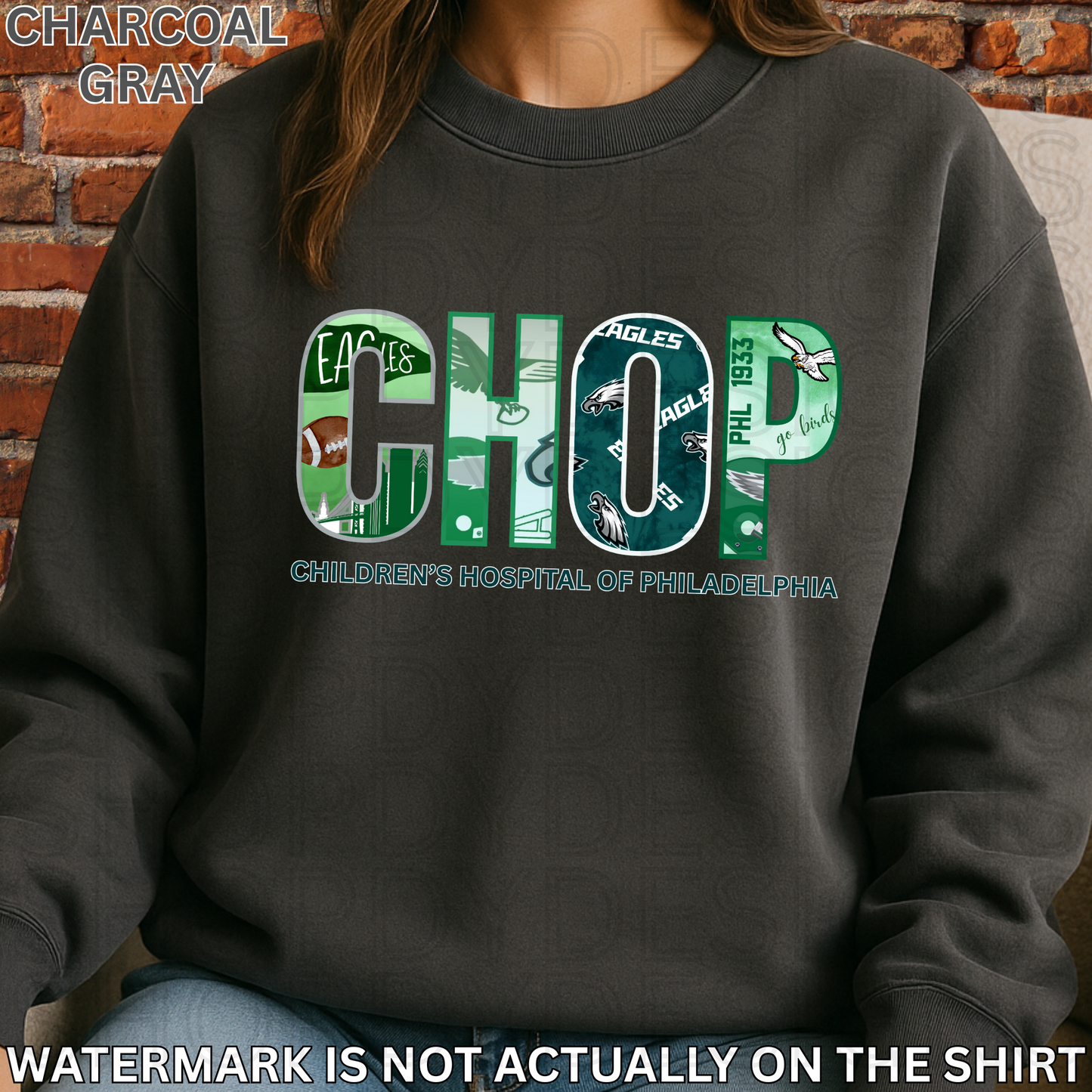 CHOP “First Down” Birds Football Inspired T-Shirt/Crewneck/Hoodie