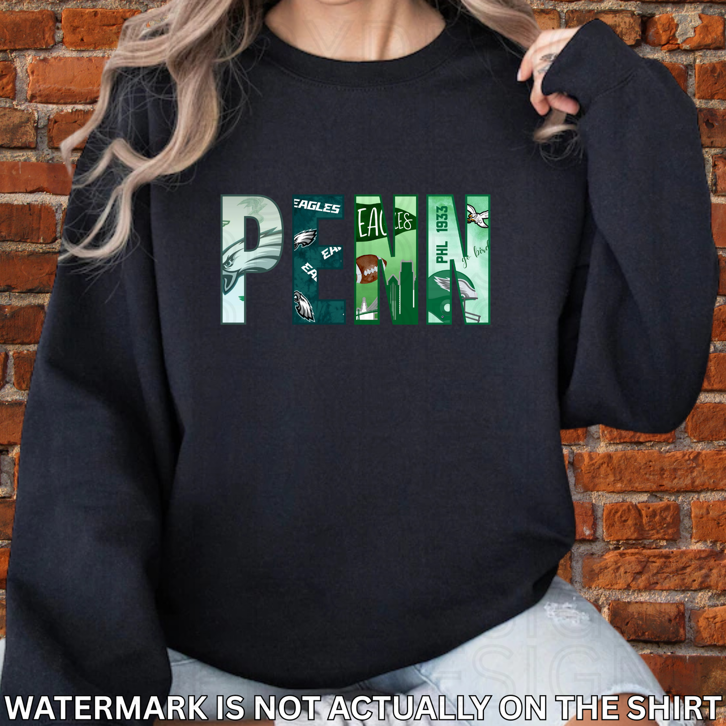 PENN “First Down” Birds Football Inspired T-Shirt/Crewneck/Hoodie