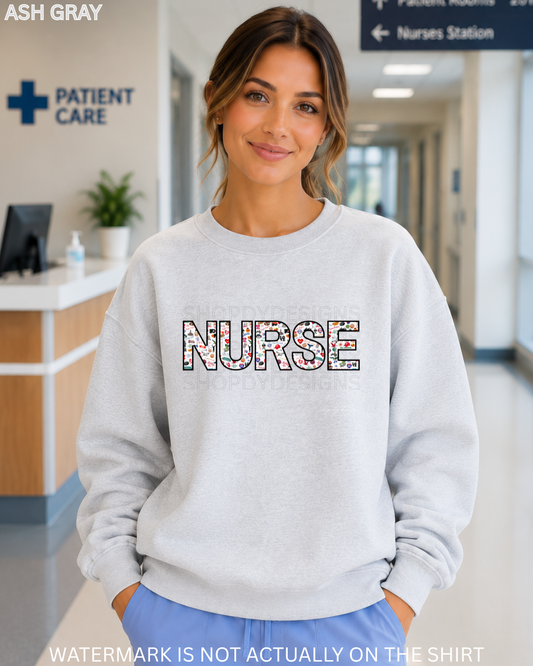 NURSE Philly Vibes T-Shirt, Crewneck Sweatshirt & Hoodie