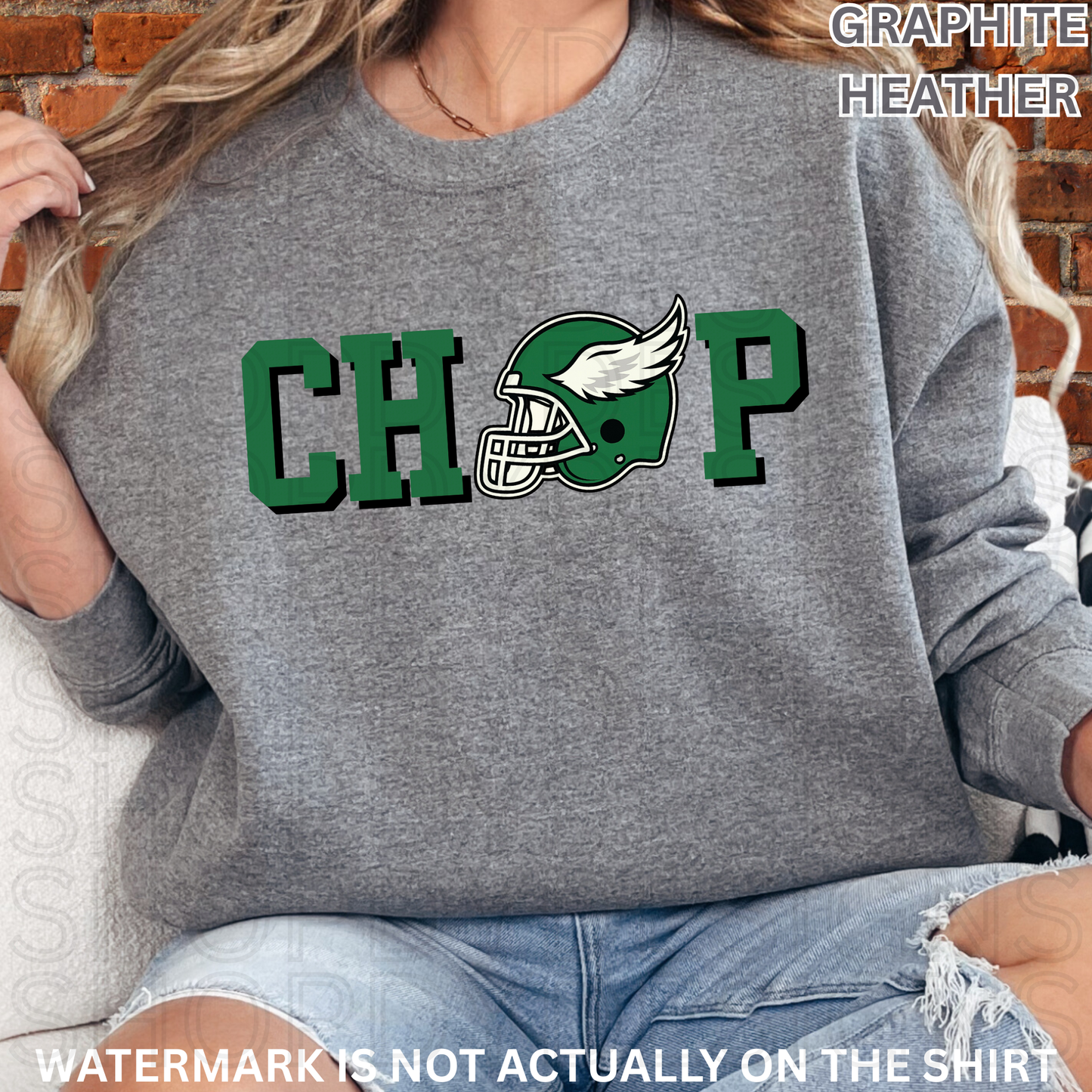 CHOP Eagle Wing Football Helmet T-Shirt/Crewneck/Hoodie