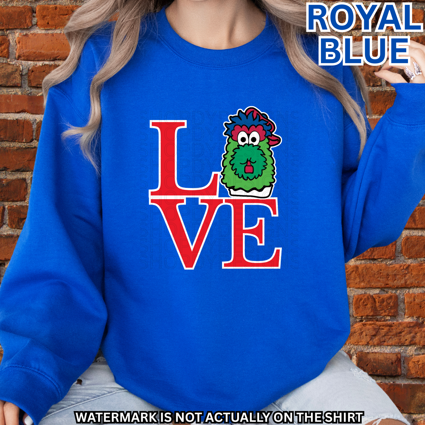 Phanatic Head Love Park Shirt | Philly Baseball Fan T-Shirt, Crewneck Sweatshirt, Hoodie