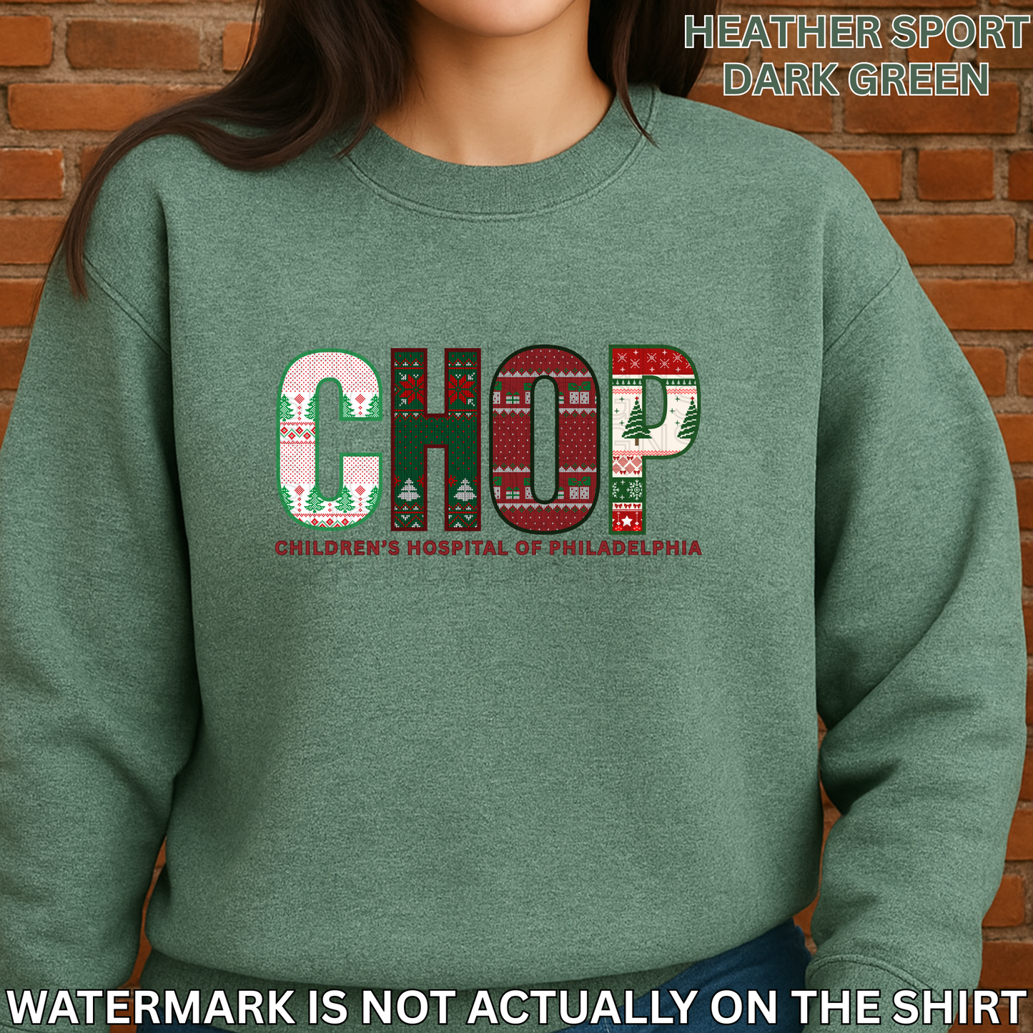 CHOP “Ugly Christmas Sweater” T-Shirt/Crewneck/Hoodie