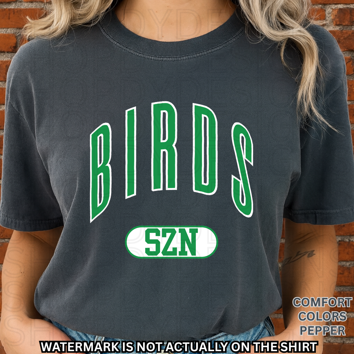 Birds Football - Bird SZN - Comfort Colors T-Shirt