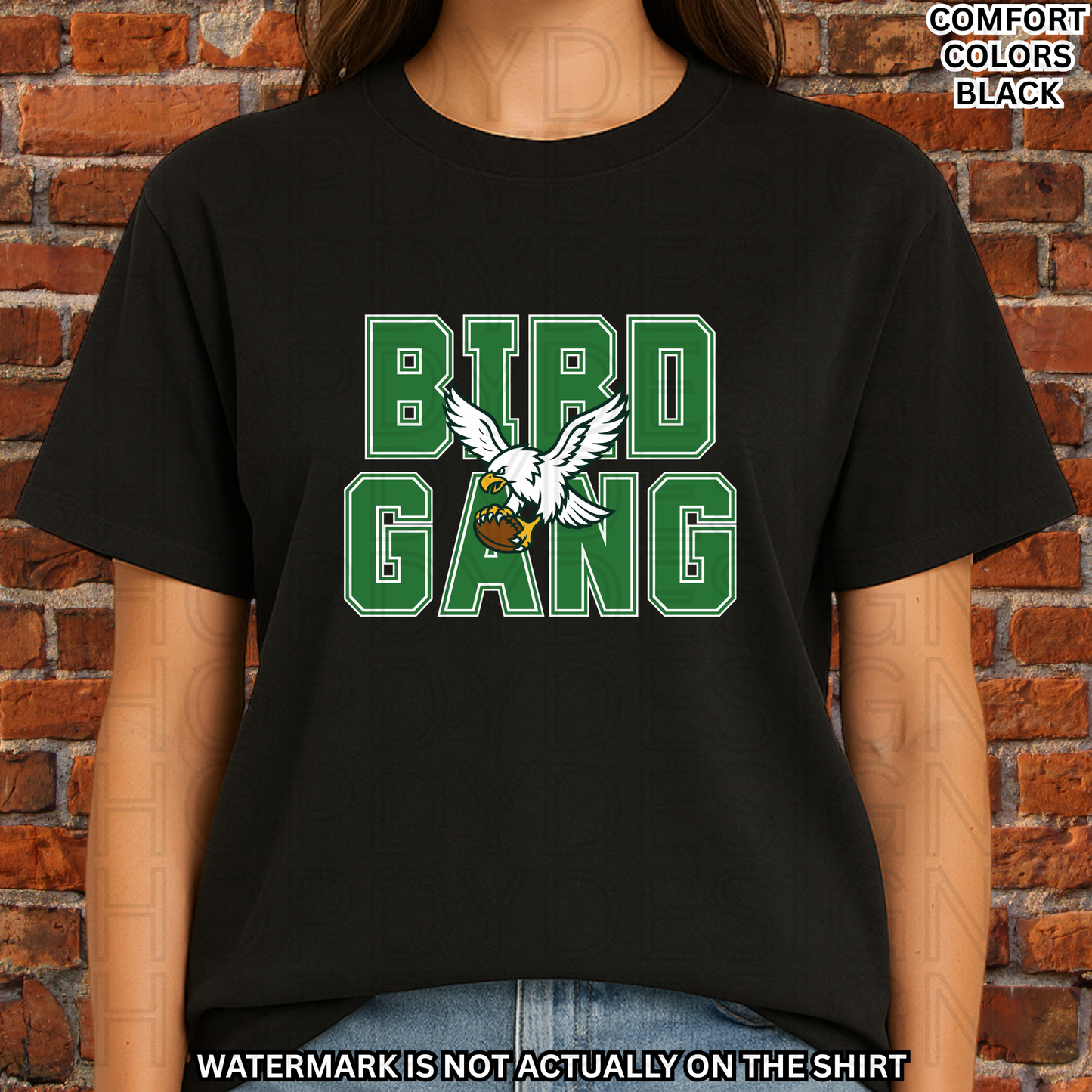 Birds Football - Bird Gang - Comfort Colors T-Shirt