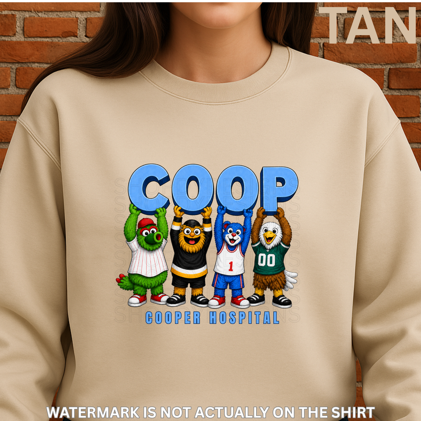Cooper 4 For 4 Mascot Friends Inspired T-Shirt, Crewneck Sweatshirt & Hoodie