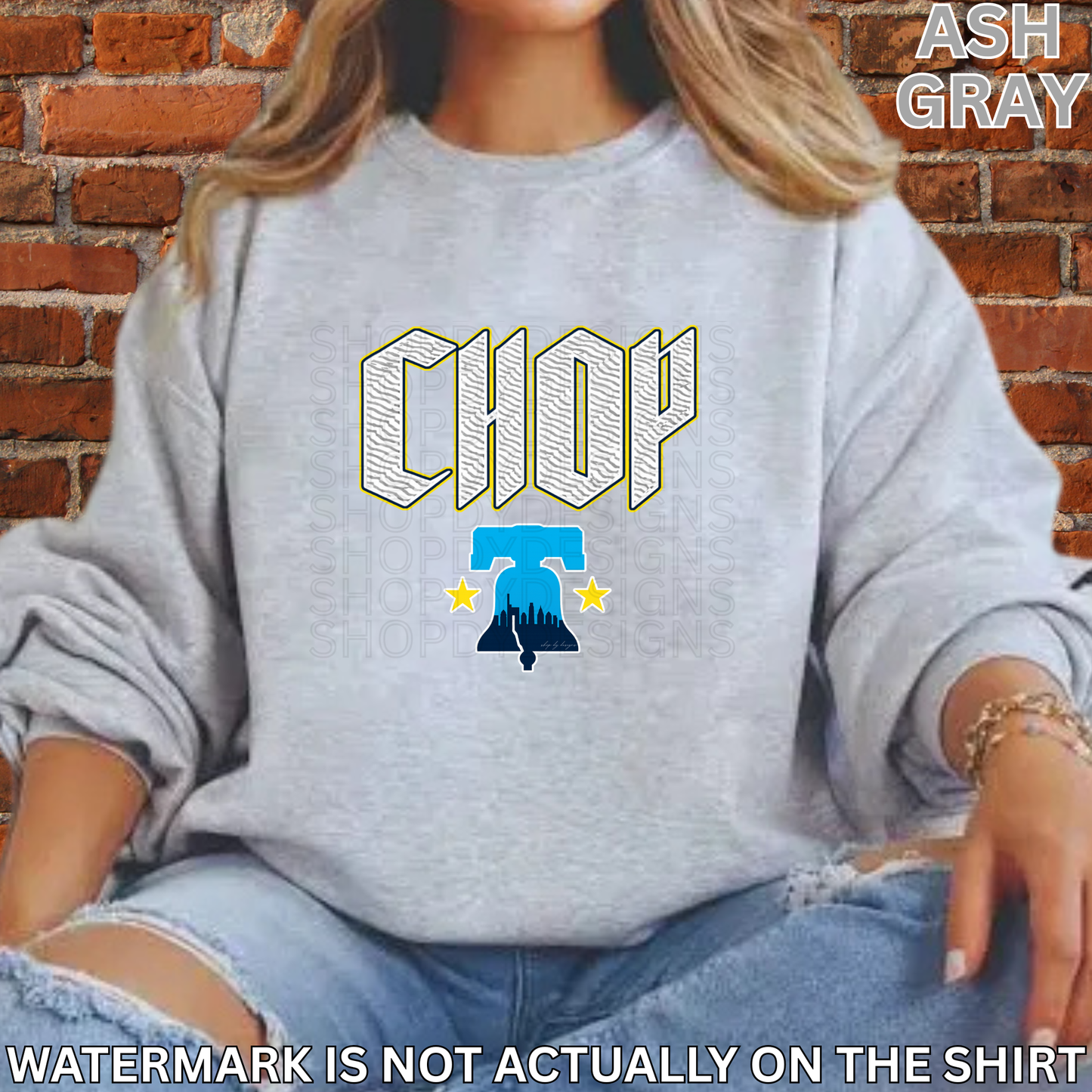 CHOP Philly Baseball City Connect Inspired Shirt | Philadelphia Fan T-Shirt, Crewneck, Hoodie