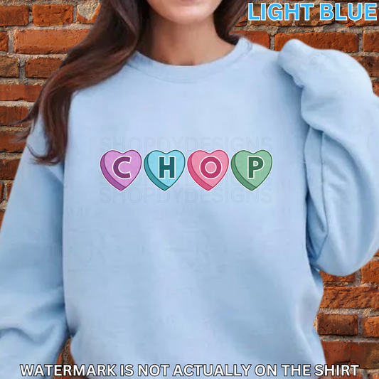 CHOP Candy Hearts T-Shirt/Crewneck/Hoodie