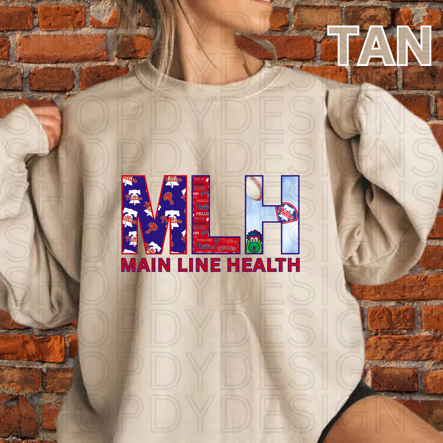 Main Line Health MLH “Grand Slam” Shirt - Unique Phillies Inspired T-Shirt/Crewneck/Hoodie