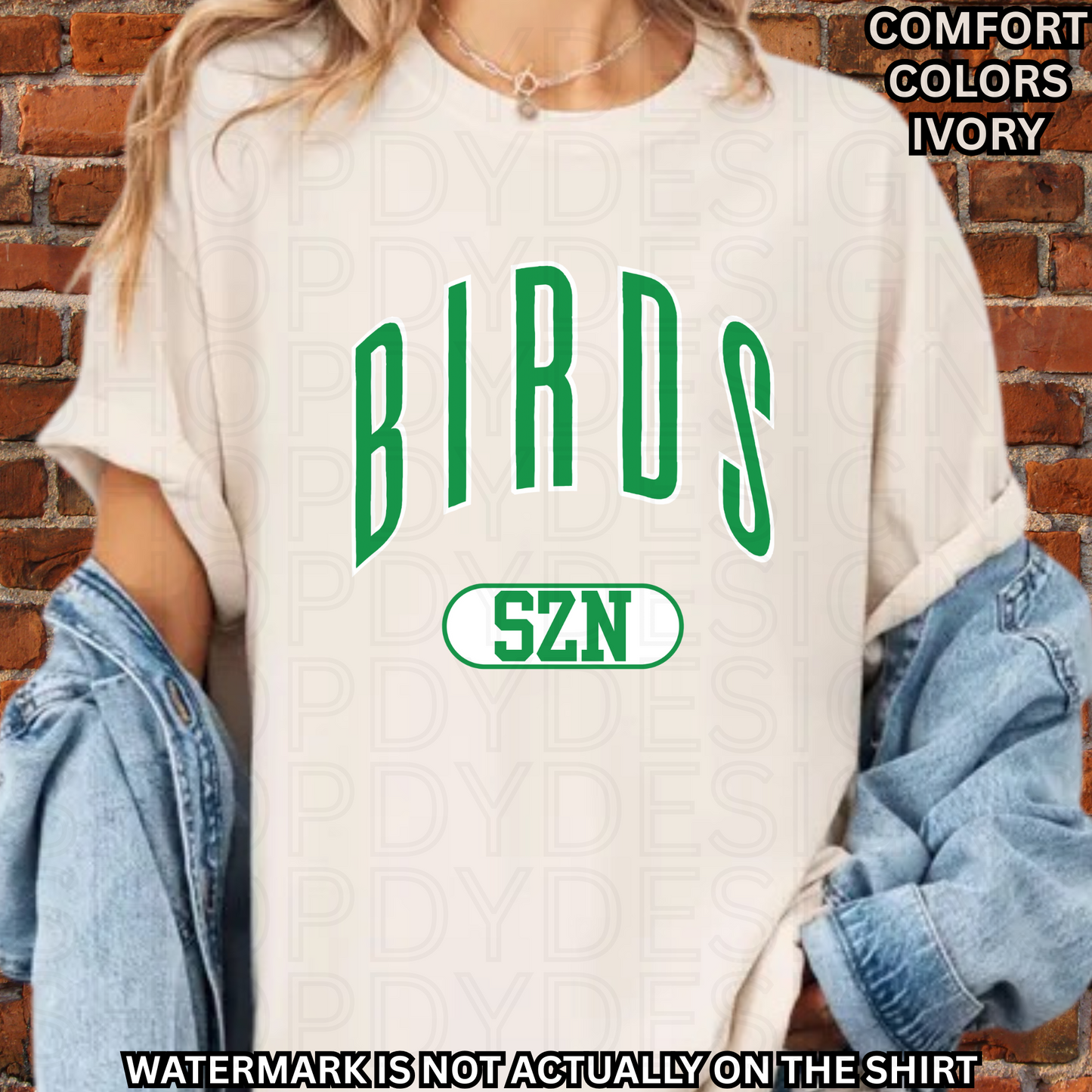 Birds Football - Bird SZN - Comfort Colors T-Shirt