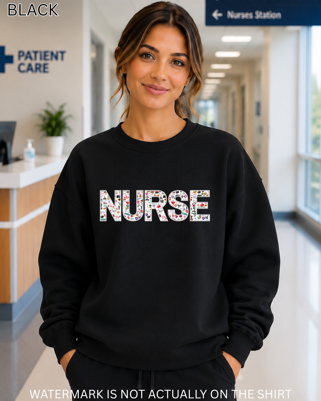 NURSE Philly Vibes T-Shirt, Crewneck Sweatshirt & Hoodie
