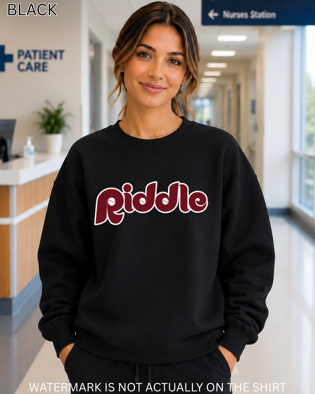 Riddle Hospital Vintage Philadelphia Baseball Inspired Shirt | T-Shirt, Crewneck Sweatshirt & Hoodie