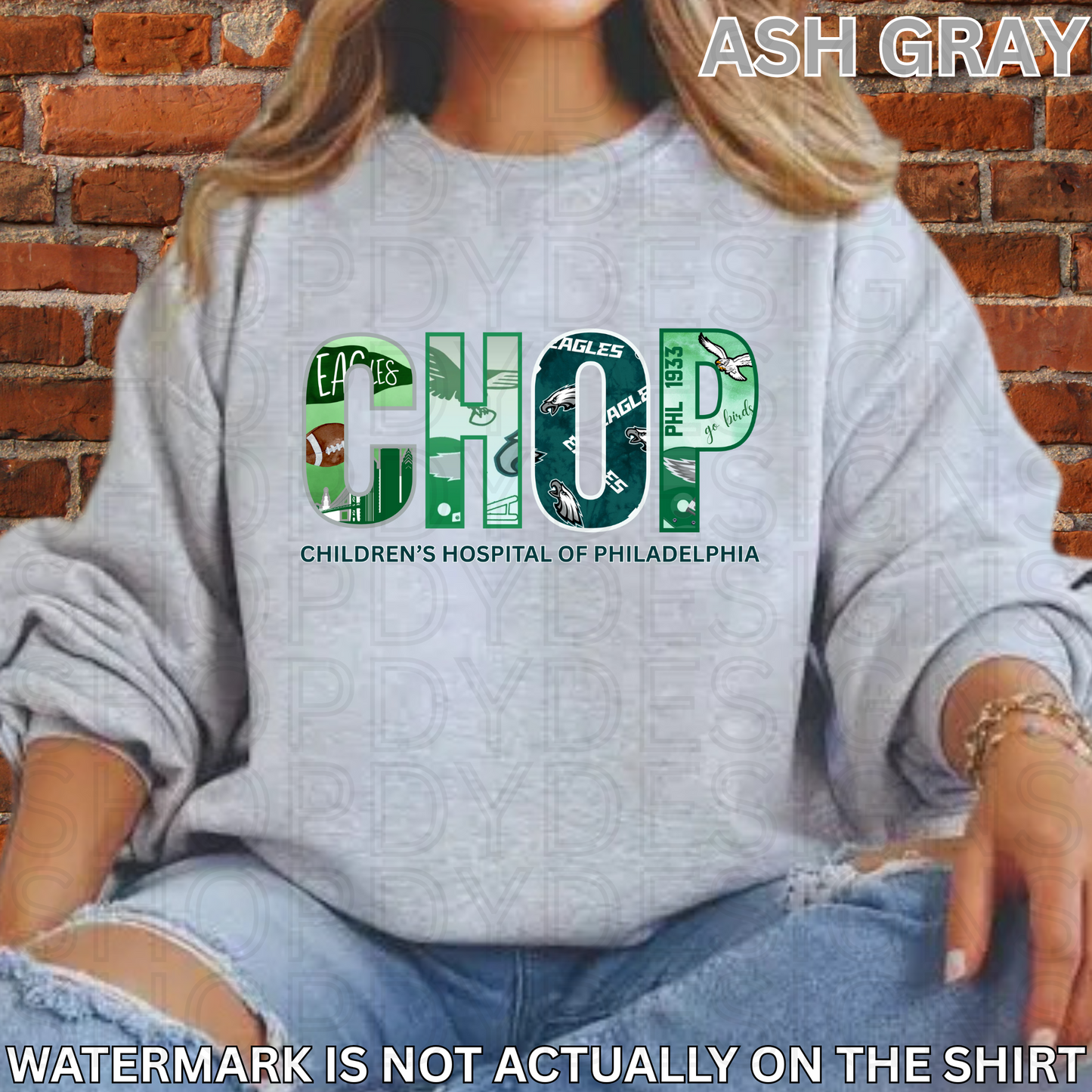 CHOP “First Down” Birds Football Inspired T-Shirt/Crewneck/Hoodie
