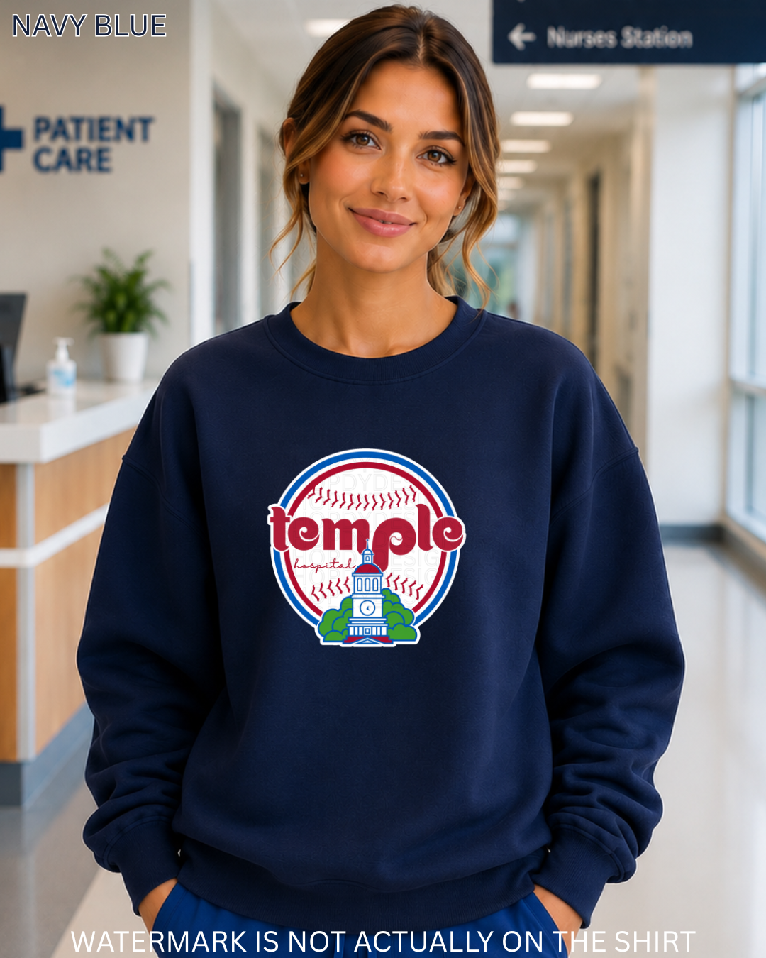 Temple Vintage Philadelphia Baseball Inspired City Hall T-Shirt, Crewneck Sweatshirt & Hoodie