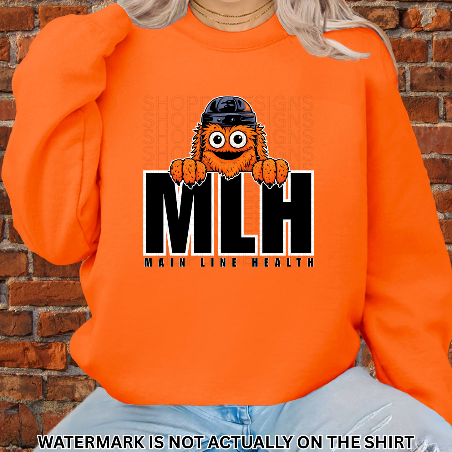 MLH Philly Hockey Mascot Inspired “Peek-A-Boo” T-Shirt/Crewneck/Hoodie