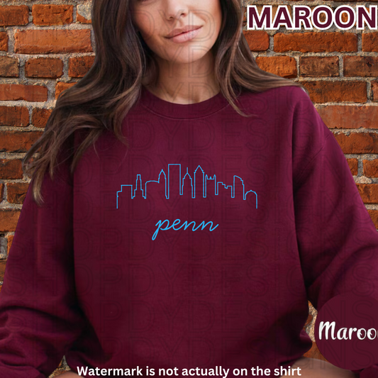 PENN Philly Skyline T-Shirt/Crewneck/Hoodie