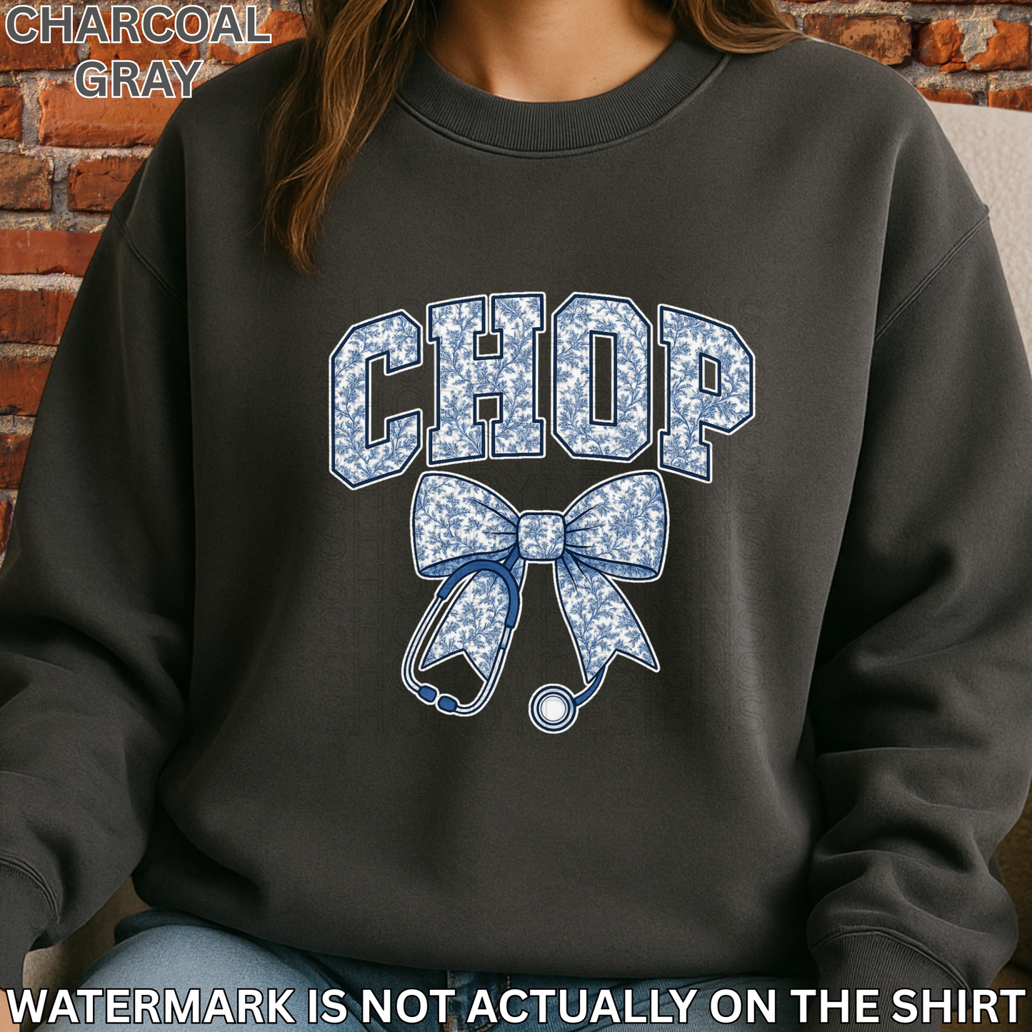 CHOP Floral Toile Coquette Bow T-Shirt/Crewneck/Hoodie