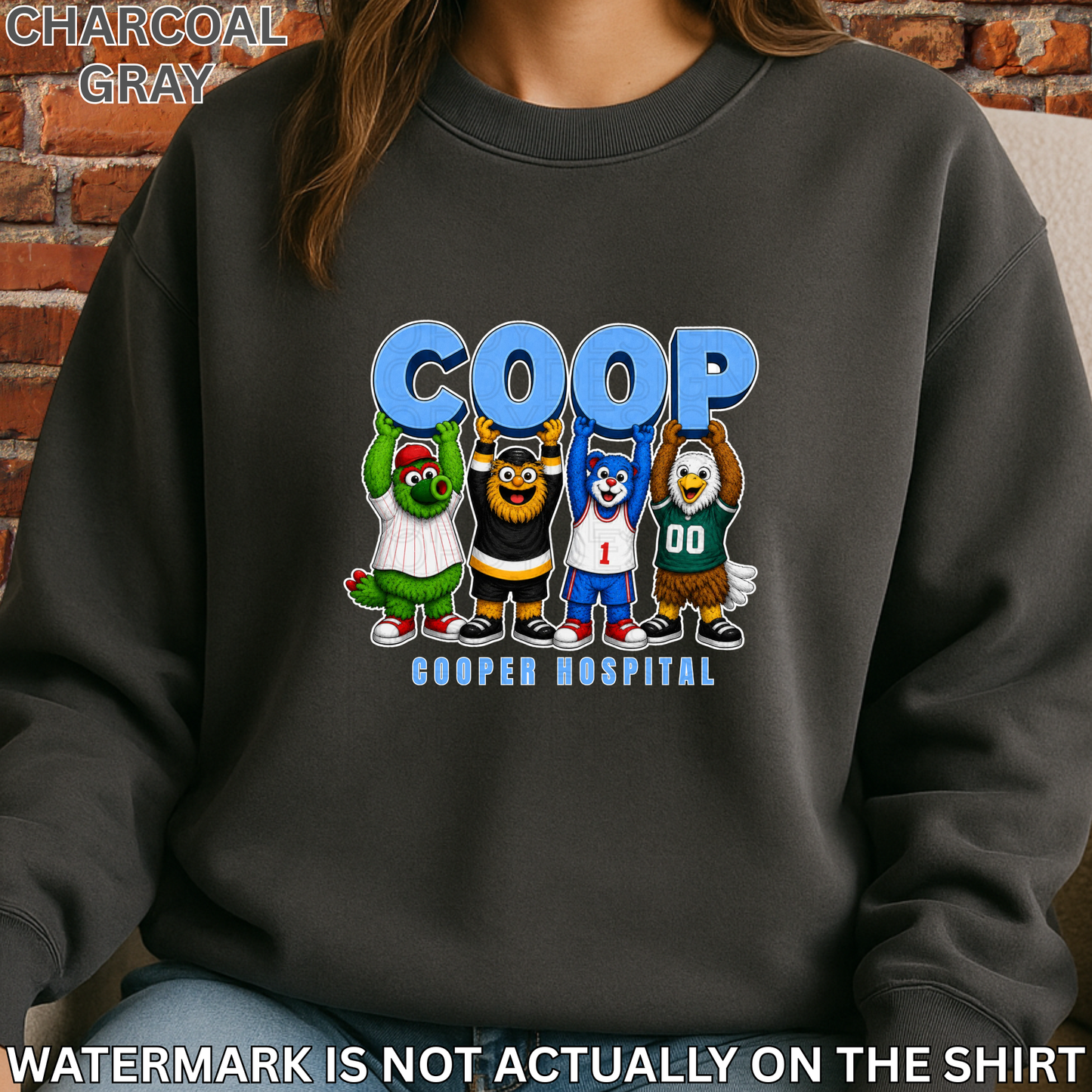 Cooper 4 For 4 Mascot Friends Inspired T-Shirt, Crewneck Sweatshirt & Hoodie