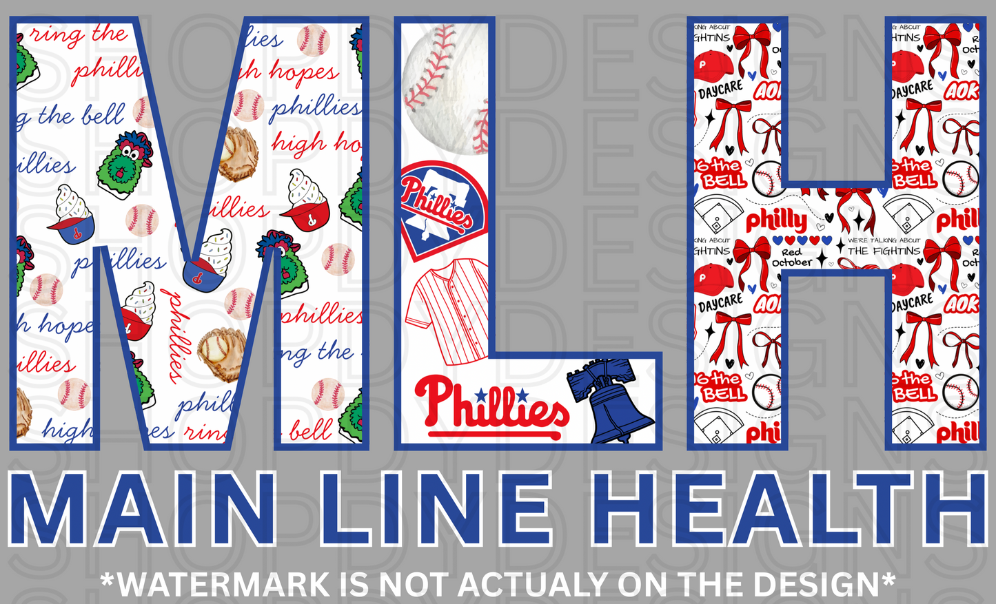 Main Line Health MLH “RING THE BELL” Shirt - Unique Phillies Inspired T-Shirt/Crewneck/Hoodie