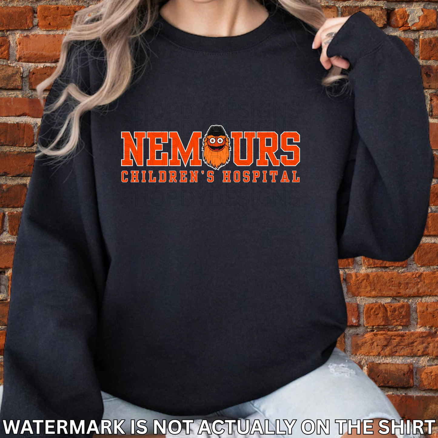 Nemours Children’s Hospital Gritty Head Shirt, Crewneck Sweatshirt, Hoodie| Healthcare Worker Apparel