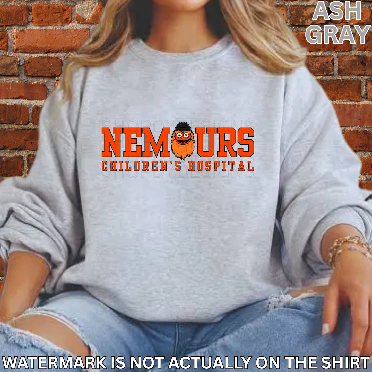 Nemours Children’s Hospital Gritty Head Shirt, Crewneck Sweatshirt, Hoodie| Healthcare Worker Apparel