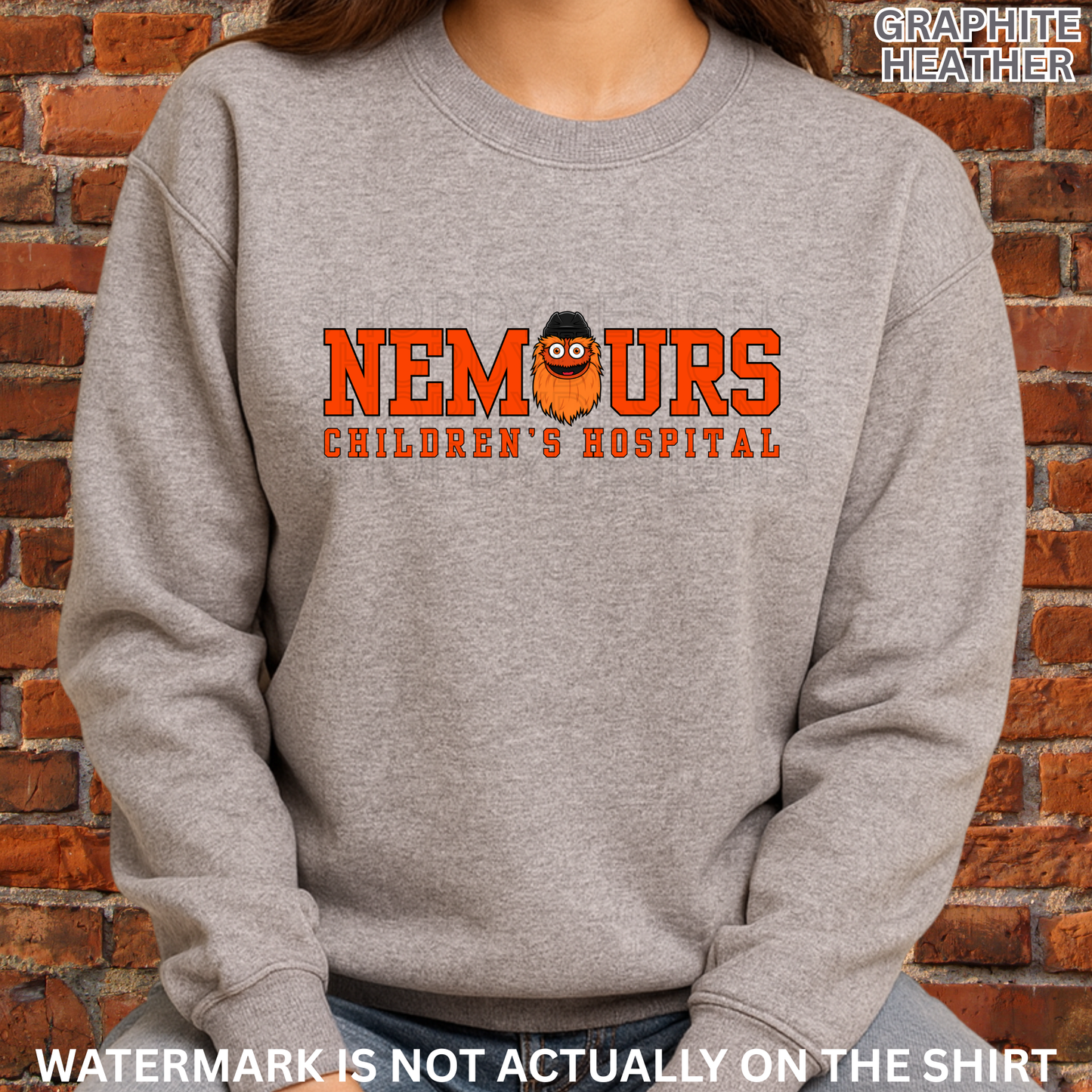 Nemours Children’s Hospital Gritty Head Shirt, Crewneck Sweatshirt, Hoodie| Healthcare Worker Apparel